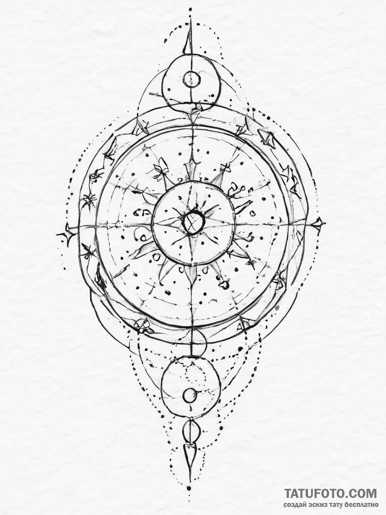 Tattoo design a watercolor landscape that sub... - эскиз тату (№1753936325_0, 31.07.2025 04:32) — Tatufoto.com