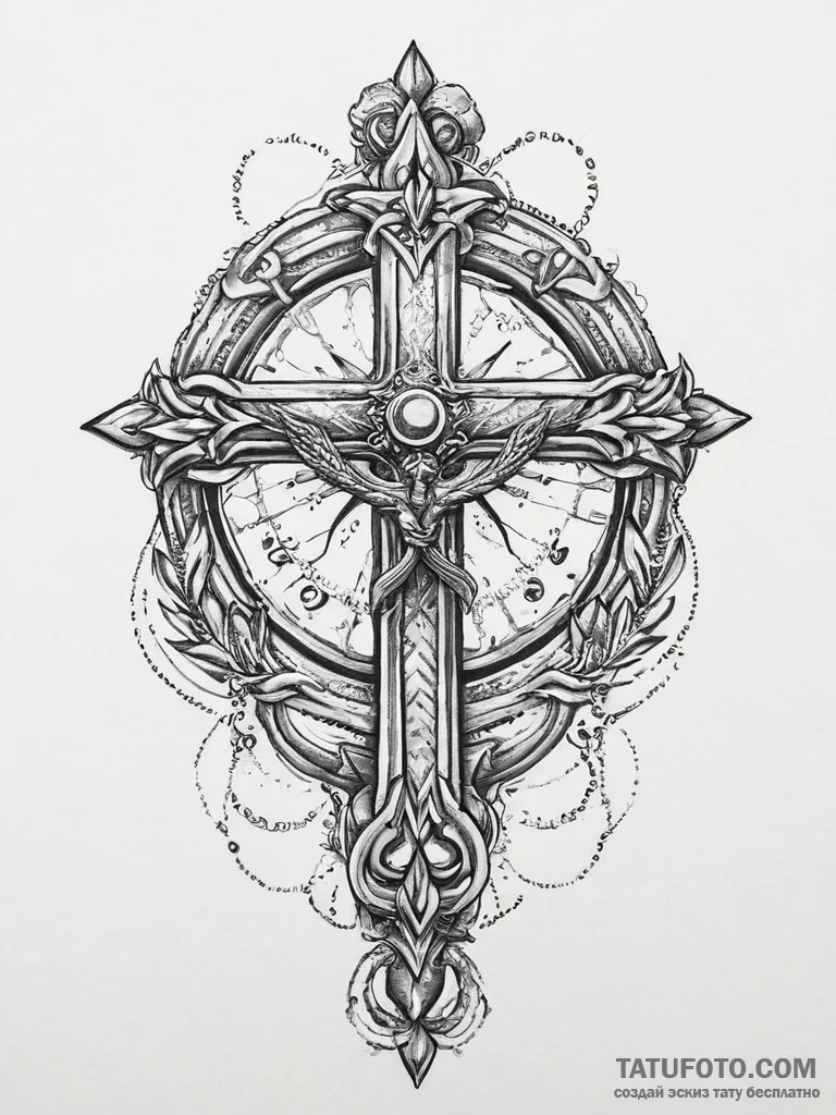 Tattoo sketch a textured depiction of forged... - эскиз тату (№1753936717_0, 31.07.2025 04:38) — Tatufoto.com