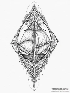 Tattoo design a subtle fabric texture (e.g.,... - эскиз тату (№1753940820_0, 31.07.2025 05:47) — Tatufoto.com