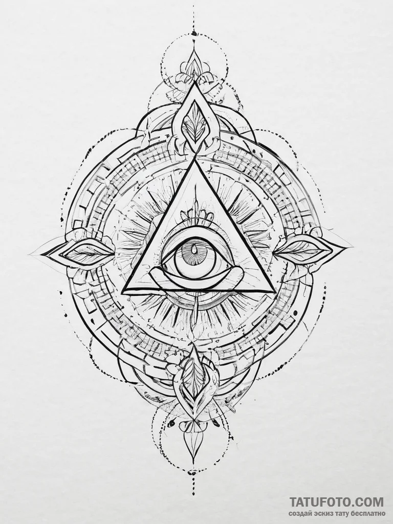 154. tattoo design: a minimalist "gadat" rune... - эскиз тату (№1753949489_0, 31.07.2025 08:11) — Tatufoto.com