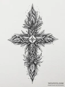 138. tattoo sketch: "ud" rune with elements o... - эскиз тату (№1753953289_0, 31.07.2025 09:14) — Tatufoto.com