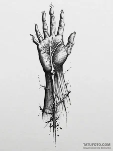 Tattoo design a powerful, muscular forearm wi... - эскиз тату (№1753954658_0, 31.07.2025 09:37) — Tatufoto.com