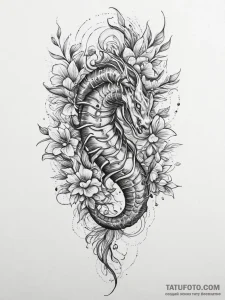 Tattoo design a scorpio scorpion, its body ma... - эскиз тату (№1753978189_0, 31.07.2025 16:09) — Tatufoto.com