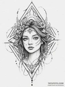 Tattoo sketch a "legendary" item icon with a... - эскиз тату (№1753985339_0, 31.07.2025 18:08) — Tatufoto.com