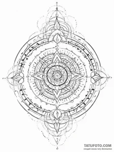 The weyland-yutani logo, tattoo sketch design... - эскиз тату (№1753993397_0, 31.07.2025 20:23) — Tatufoto.com