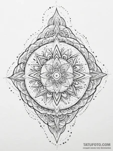 Milky way, tattoo sketch design, muted color... - эскиз тату (№1753996303_0, 31.07.2025 21:11) — Tatufoto.com