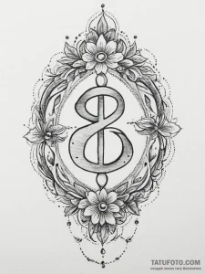 Tattoo design a spiritual symbol (e.g., ohm,... - эскиз тату (№1754001502_0, 31.07.2025 22:38) — Tatufoto.com