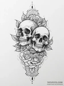 Tattoo sketch 'sushi roll' on one, 'soy sauce... - эскиз тату (№1754001699_0, 31.07.2025 22:41) — Tatufoto.com