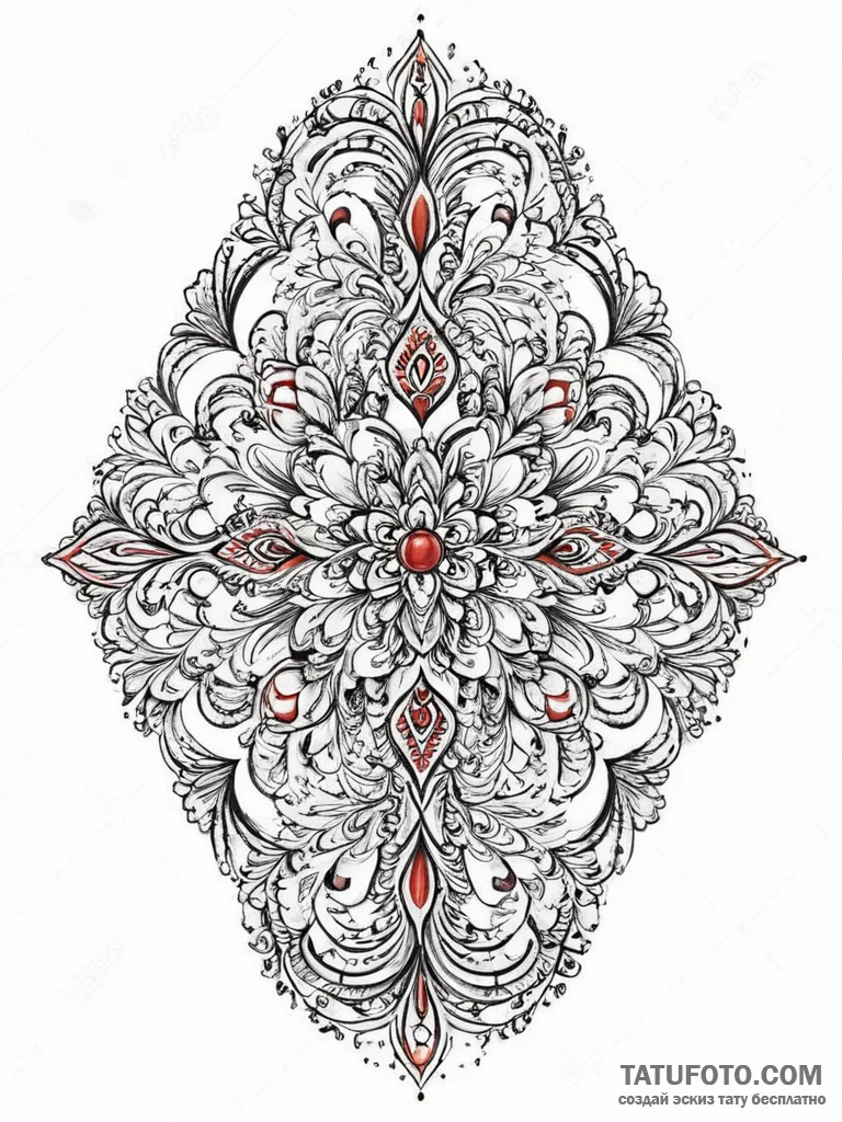 Slavic tattoo sketch prompts, concept art for... - эскиз тату (№1754002098_0, 31.07.2025 22:48) — Tatufoto.com
