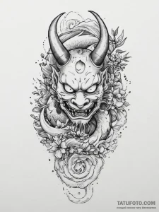 Tattoo design a zodiac animal with a single,... - эскиз тату (№1754004043_0, 31.07.2025 23:20) — Tatufoto.com
