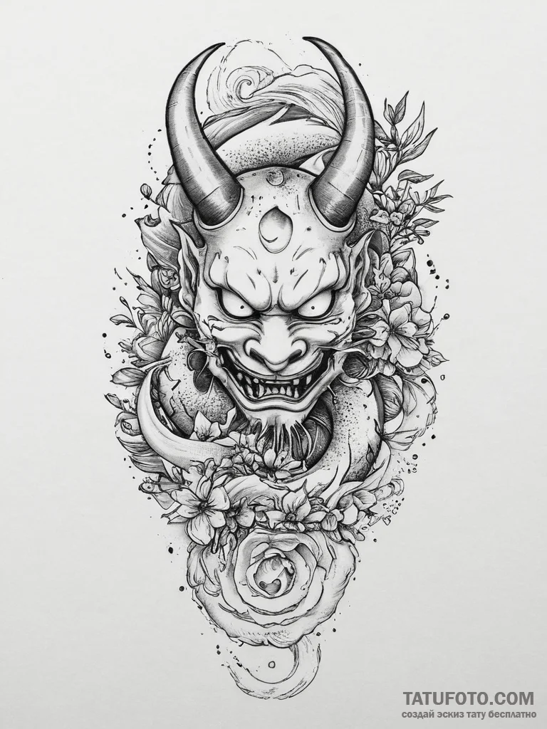 Tattoo design a zodiac animal with a single,... - эскиз тату (№1754004043_0, 31.07.2025 23:20) — Tatufoto.com