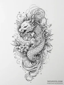 Typewriter, tattoo line art, on a clean white... - эскиз тату (№1754016680_0, 01.08.2025 02:51) — Tatufoto.com