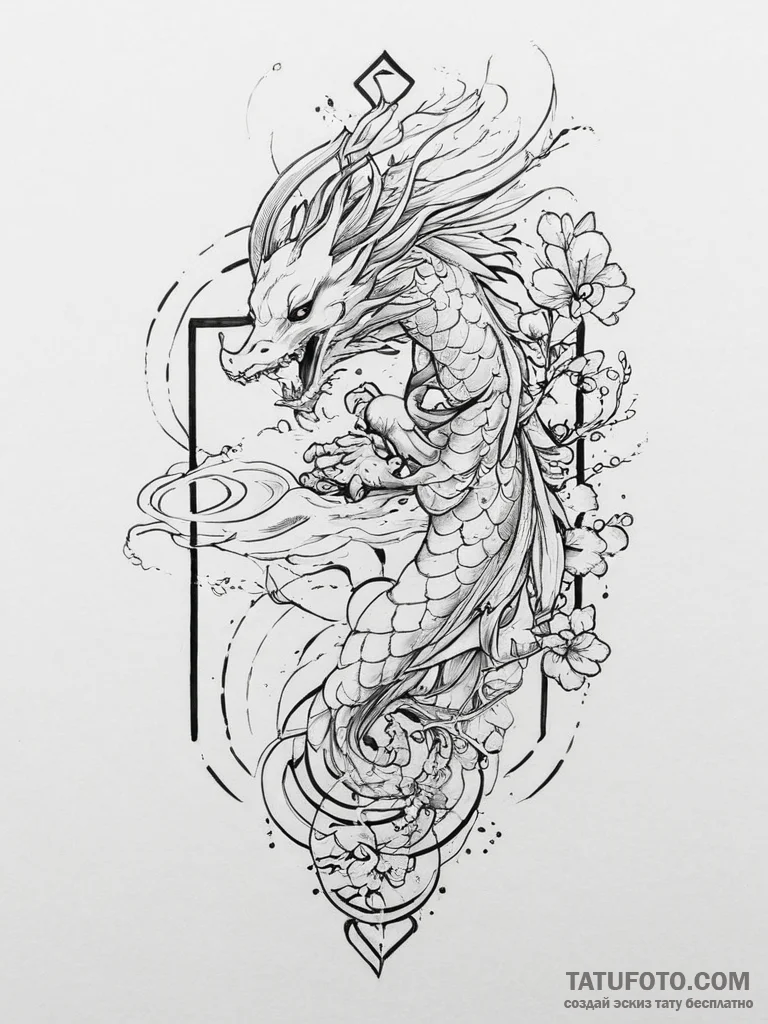 Tattoo sketch libra's scales, one side a geom... - эскиз тату (№1754016883_0, 01.08.2025 02:54) — Tatufoto.com