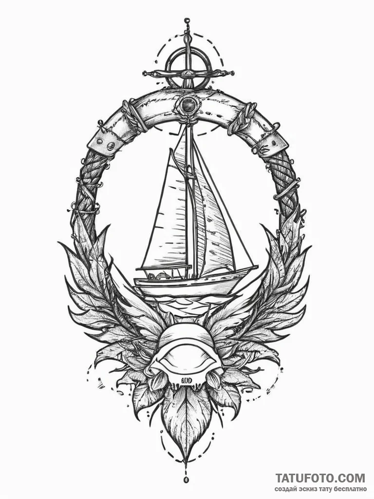 Prickly wire, tattoo drawing outline, clean l... - эскиз тату (№1754020253_0, 01.08.2025 03:50) — Tatufoto.com