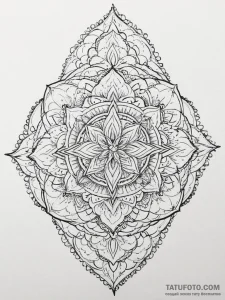 Tattoo sketch a single, glowing lantern in da… — эскиз тату (№1754026995_0, 01.08.2025 05:43) — Tatufoto.com
