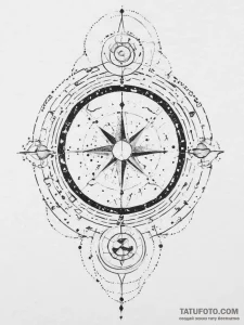 Tattoo sketch a highly detailed zodiac conste... - эскиз тату (№1754029168_0, 01.08.2025 06:19) — Tatufoto.com
