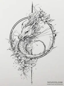 Tattoo sketch a sagittarius archer, the bow i... - эскиз тату (№1754033729_0, 01.08.2025 07:35) — Tatufoto.com