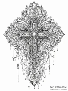 Tattoo design a lock of hair tied with a ribb... - эскиз тату (№1754041916_0, 01.08.2025 09:51) — Tatufoto.com