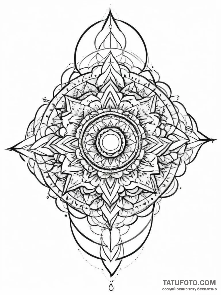 Machine gun, tattoo flash sheet design, geome... - эскиз тату (№1754042120_0, 01.08.2025 09:55) — Tatufoto.com