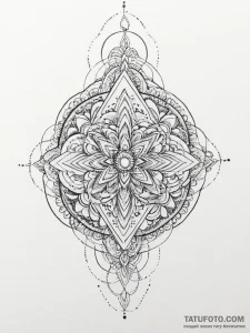 Pine, tattoo line art, black and grey tattoo... - эскиз тату (№1754053716_0, 01.08.2025 13:08) — Tatufoto.com