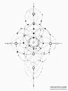 Tattoo sketch a constellation formed by the b... - эскиз тату (№1754065148_0, 01.08.2025 16:19) — Tatufoto.com