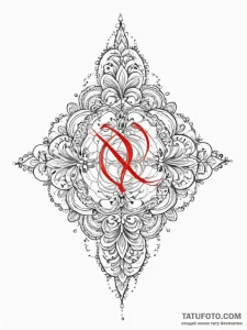 Tattoo design a small, meaningful word in a u... - эскиз тату (№1754065551_0, 01.08.2025 16:25) — Tatufoto.com