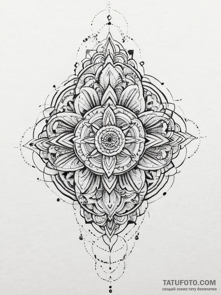 Orange, tattoo sketch design, geometric tatto... - эскиз тату (№1754067809_0, 01.08.2025 17:03) — Tatufoto.com