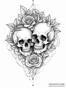 Tattoo sketch a wave that splits into two, on... - эскиз тату (№1754070651_0, 01.08.2025 17:50) — Tatufoto.com
