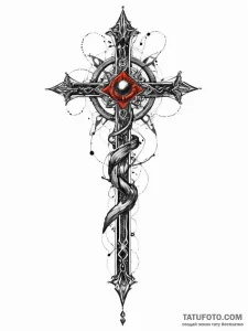 Tattoo design an abstract representation of a... - эскиз тату (№1754223082_0, 03.08.2025 12:11) — Tatufoto.com