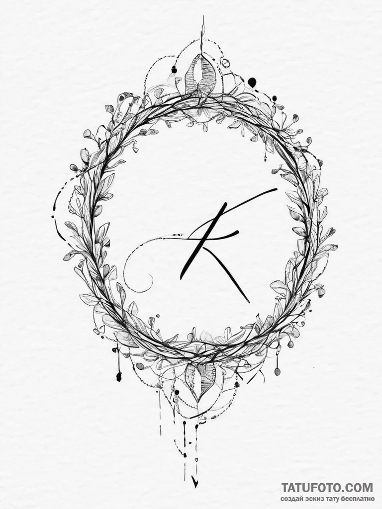 Tattoo sketch a string of fairy lights creati... - эскиз тату (№1754224503_0, 03.08.2025 12:35) — Tatufoto.com