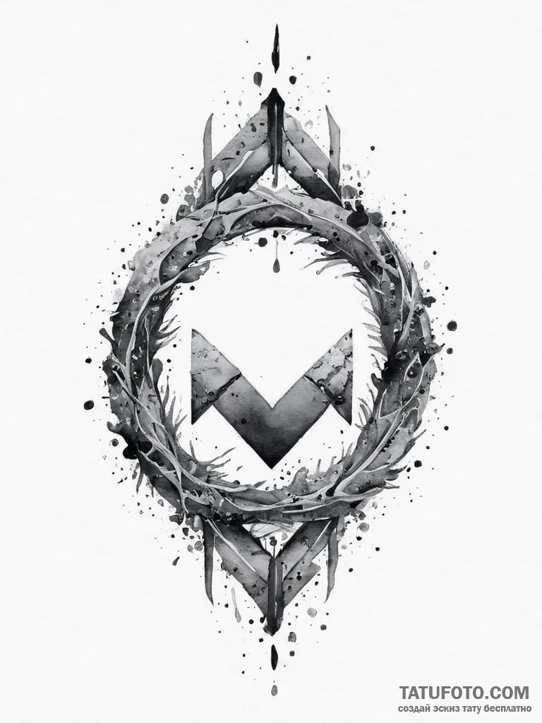 65. tattoo sketch: abstract black and gray wa... - эскиз тату (№1754226734_0, 03.08.2025 13:12) — Tatufoto.com