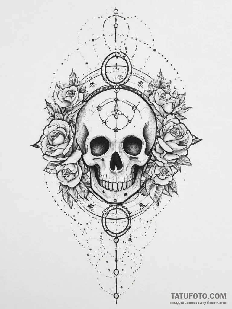 Tattoo sketch a blackwork representation of t... - эскиз тату (№1754235182_0, 03.08.2025 15:33) — Tatufoto.com