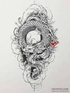 Tattoo sketch a subtle aura connecting two sy... - эскиз тату (№1754237179_0, 03.08.2025 16:06) — Tatufoto.com