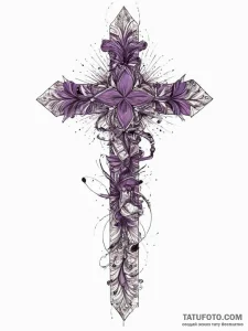 Violet, tattoo line art, trash polka tattoo s... - эскиз тату (№1754239442_0, 03.08.2025 16:44) — Tatufoto.com