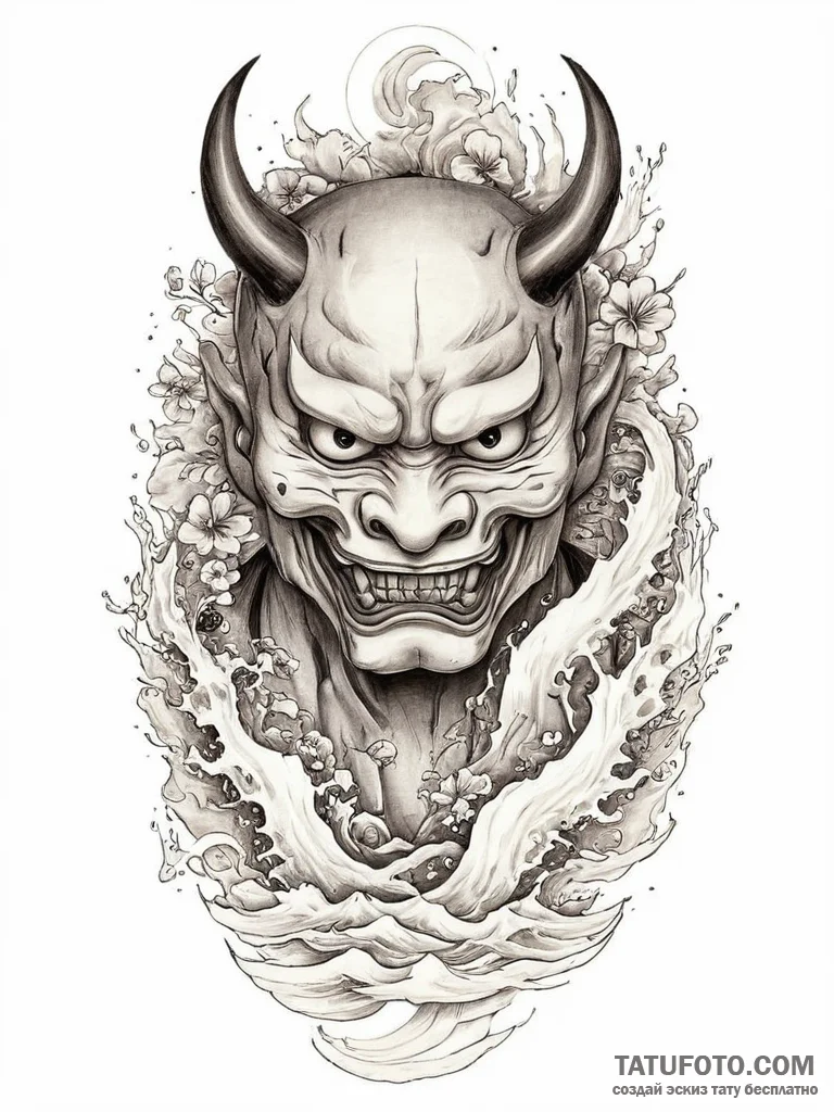 Tattoo sketch: a phoenix rising from flames,... - эскиз тату (№1754246840_0, 03.08.2025 18:47) — Tatufoto.com
