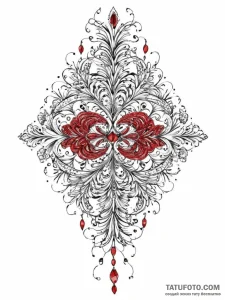 A sewing needle and thread, tattoo line art,... - эскиз тату (№1754252763_0, 03.08.2025 20:26) — Tatufoto.com