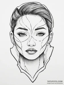 Tattoo design a fluid, powerful stroke that o... - эскиз тату (№1754257824_0, 03.08.2025 21:50) — Tatufoto.com
