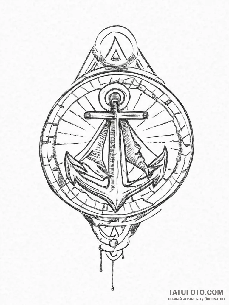 Tattoo sketch a simple 'play' button symbol l... - эскиз тату (№1754264607_0, 03.08.2025 23:43) — Tatufoto.com