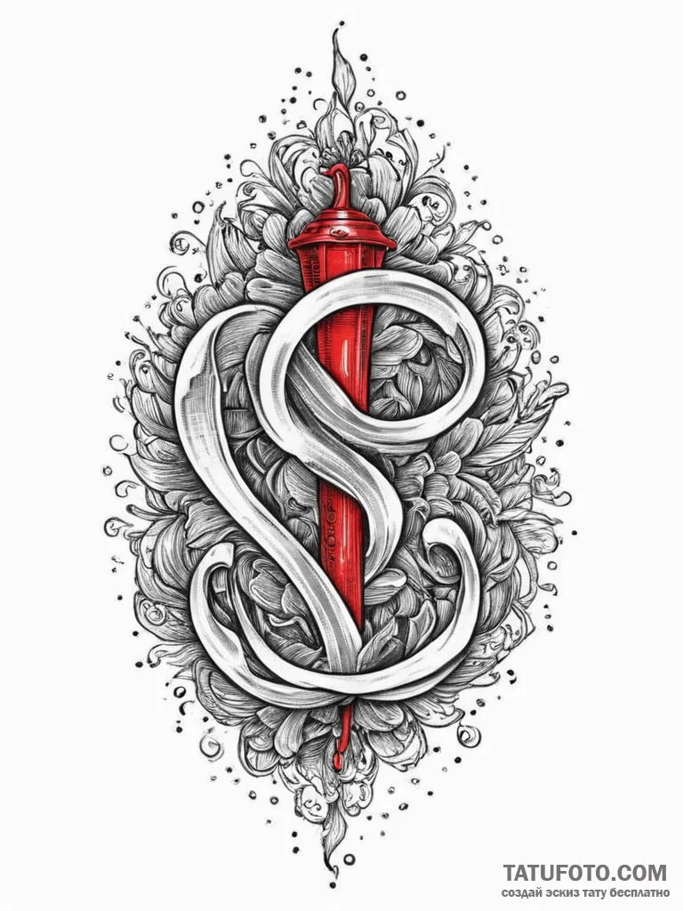 Tattoo design a personal mantra in a bold, im... - эскиз тату (№1754269588_0, 04.08.2025 01:06) — Tatufoto.com