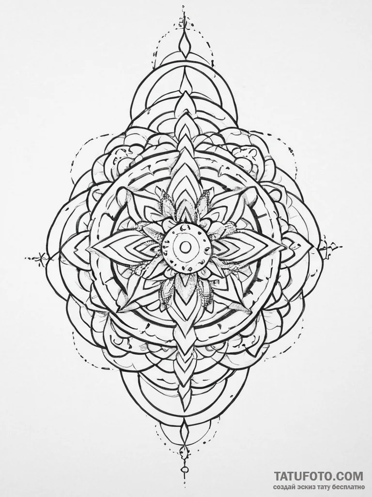 Tattoo sketch a small, minimalist "home" icon... - эскиз тату (№1754281798_0, 04.08.2025 04:29) — Tatufoto.com