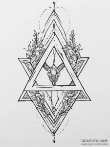 109. tattoo design: a minimalist "yest" rune,... - эскиз тату (№1754286195_0, 04.08.2025 05:43) — Tatufoto.com
