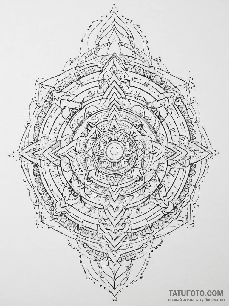 Tattoo design a classic platformer level layo... - эскиз тату (№1754289782_0, 04.08.2025 06:43) — Tatufoto.com