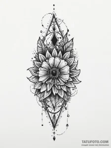 Epaulet, tattoo flash sheet design, dotwork s... - эскиз тату (№1754295359_0, 04.08.2025 08:15) — Tatufoto.com