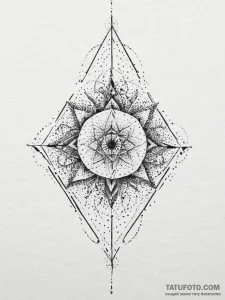 Tattoo sketch a very fine line drawing of a s... - эскиз тату (№1754297155_0, 04.08.2025 08:45) — Tatufoto.com