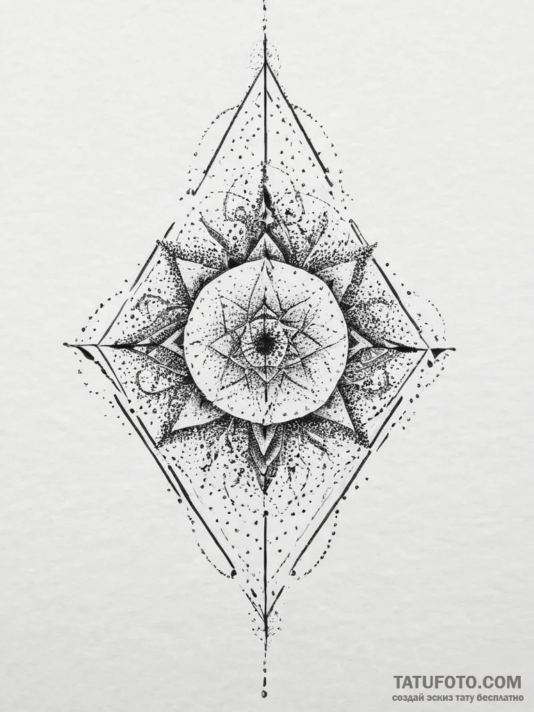 Tattoo sketch a very fine line drawing of a s... - эскиз тату (№1754297155_0, 04.08.2025 08:45) — Tatufoto.com