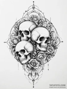 Tattoo design the ruling planet's symbol inte... - эскиз тату (№1754297555_0, 04.08.2025 08:52) — Tatufoto.com