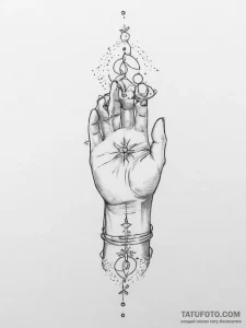 Tattoo sketch a fine line celestial object on... - эскиз тату (№1754299166_0, 04.08.2025 09:19) — Tatufoto.com