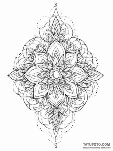 Tattoo design a delicate string of pearls int... - эскиз тату (№1754305764_0, 04.08.2025 11:09) — Tatufoto.com