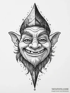 Tattoo design 'do not feed the troll' in a pl... - эскиз тату (№1754316109_0, 04.08.2025 14:01) — Tatufoto.com