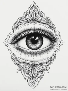 Tattoo design a fine line drawing of a human... - эскиз тату (№1754316938_0, 04.08.2025 14:15) — Tatufoto.com